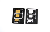 Micro e adaptador plástico Nano triplicar-se SIM para o iPhone 5/4S
