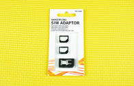 iPhone 5 adaptadores duplos do cartão de SIM com micro ABS plásticos 1,5 x 1.2cm