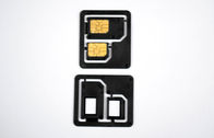 Adaptador dobro do cartão de SIM, adaptador do cartão do telemóvel SIM para o telefone normal