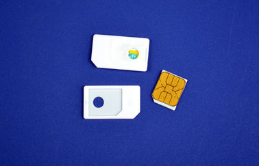 adaptador SIM regular 3FF do cartão do ABS plástico micro SIM do iPhone 4S a 2FF