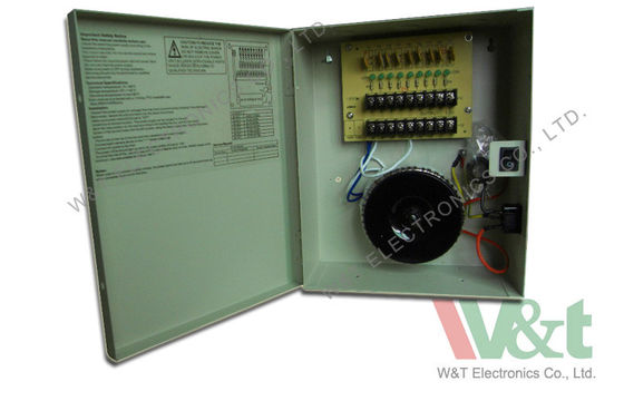 Fonte de alimentação para câmeras, controlo de acessos do CCTV do canal da C.A. 24V 4 ampère 96W 8