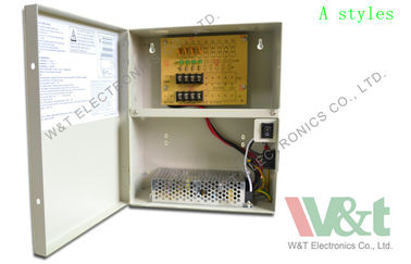 8 fonte de alimentação de DC Para a câmera do CCTV, aprovação do canal 24V 3.5A 12V do CE/FCC
