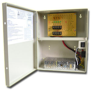 FCC do CE da fonte de alimentação 12V da segurança do CCTV de 4Way 5A para PTZ/DVR/diodo emissor de luz Dricer