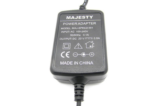 Duas extremidades cabografam a fonte de alimentação do interruptor do Desktop/o adaptador 12V 1000mA poder do Desktop