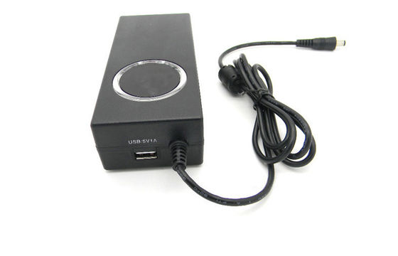 adaptador universal do poder do portátil do LCD do auto azul 90W magro