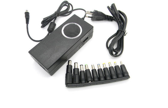 adaptador universal do poder do portátil do LCD do auto azul 90W magro