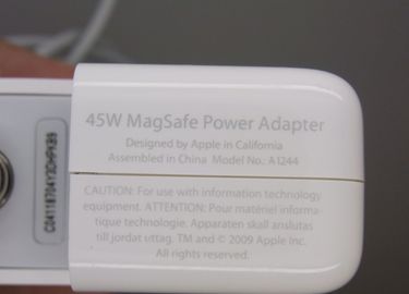 Carregador original do adaptador da alimentação CA 45W para os portáteis MB283LL/A-00 de Apple 14.5v