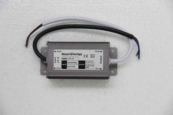 Fonte de alimentação constante 20V do diodo emissor de luz da corrente de IP68 650mA 21W - 36V C.C., fontes de alimentação de comutação