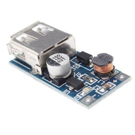 C.C. - O conversor da C.C. intensifica o módulo do impulso 5V para Arduino com as duas baterias do AA