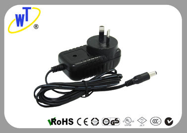 adaptador do poder da montagem da parede da saída da C.C. 12W com tomada de SAA/2 pinos