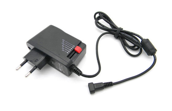 6 adaptador ajustável da alimentação de DC da C.A. da tensão 3-12V do universal das pontas 2500mA da C.C.