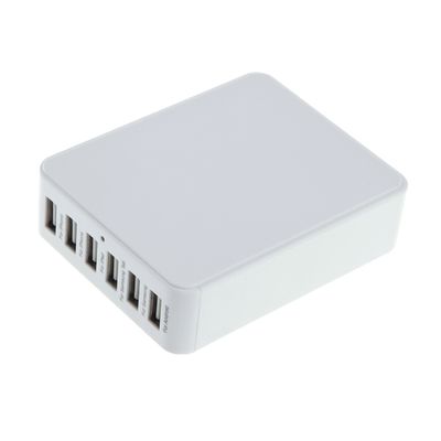 6 acessórios do adaptador do poder do curso do carregador de USB do porto para telefones móveis/tabuleta