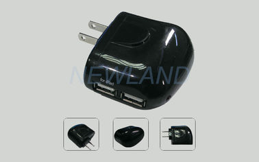 5V 2A Dual adaptador do poder do curso do carregador da parede de USB para o iPhone/Samsung