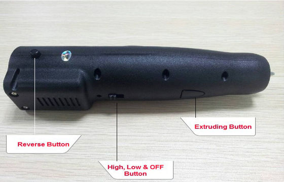 Pena preta com Ecification, adaptador da cópia 3D do poder para o filamento do ABS 60g
