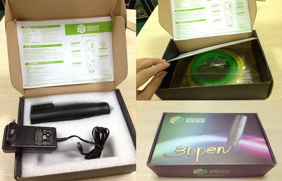 Pena preta com Ecification, adaptador da cópia 3D do poder para o filamento do ABS 60g