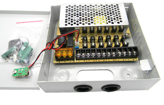 Canal alto das fontes de alimentação AC100-240V do CCTV de Efficency 6, EN55022 classe B