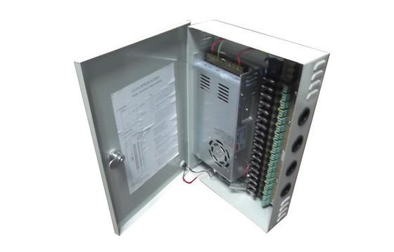 fontes de alimentação 50Hz/60Hz do CCTV de 12VDC 300W para câmeras do IP, EN55011 classe B
