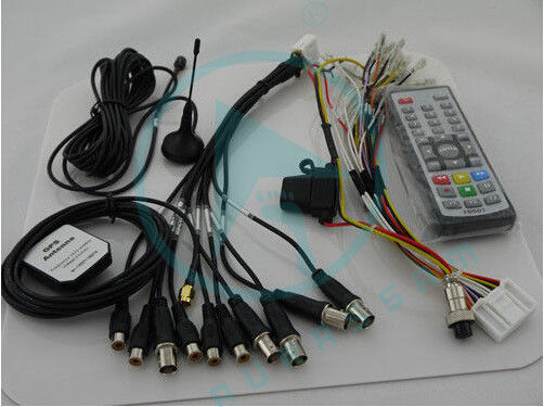 Quadro de alumínio móvel do canal DVR do CCTV H.264 4, gravador de vídeo móvel de Digitas