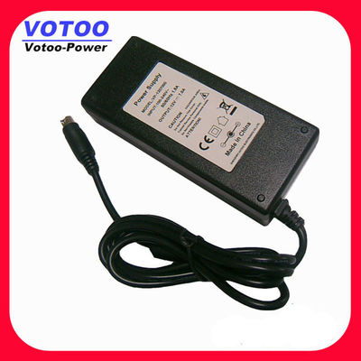 adaptador de comutação magro plástico do poder 12V de 7A IP20 para o portátil, adaptadores do poder do caderno