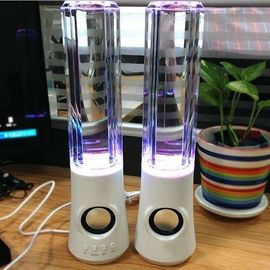 orador sem fio cilíndrico do poder impermeável de USB do orador da dança da água do Desktop
