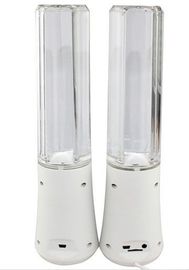 orador sem fio cilíndrico do poder impermeável de USB do orador da dança da água do Desktop