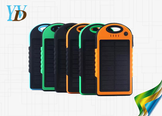 Waterproof o banco Ultra-fino à prova de choque do poder do painel solar do apoio 4000mAh de Crashproof