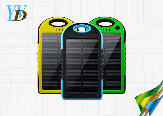 Waterproof o banco Ultra-fino à prova de choque do poder do painel solar do apoio 4000mAh de Crashproof