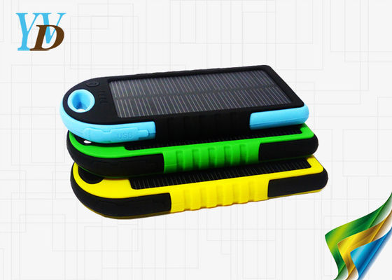 Waterproof o banco Ultra-fino à prova de choque do poder do painel solar do apoio 4000mAh de Crashproof