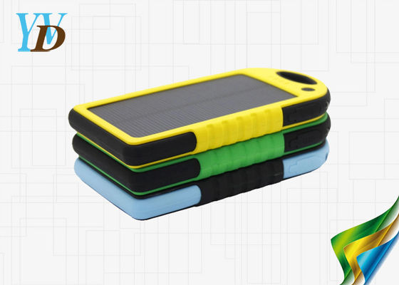 Waterproof o banco Ultra-fino à prova de choque do poder do painel solar do apoio 4000mAh de Crashproof