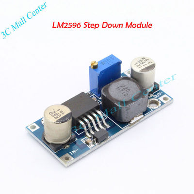 O módulo abaixador do conversor do fanfarrão de DC-DC, fonte de alimentação do módulo LM2596 de IC Output 1.23V-30V