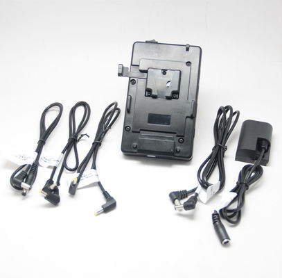 Adaptador do sistema da fonte de alimentação da placa da bateria da V-Montagem/15mm para o equipamento da câmera