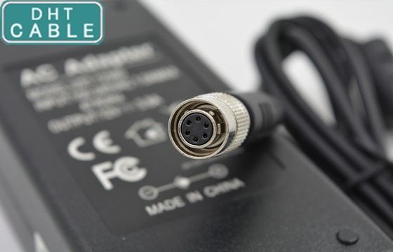 Adaptador da fonte de alimentação da câmera da C.C. da eficiência elevada 12V com o conector fêmea de 6pin Hirose