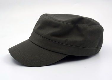 Chapéu militar para homens, curvatura do tampão do algodão ajustável do exército da forma do metal