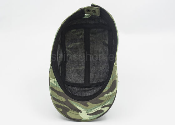 camuflagem militar do tampão do algodão de 5/6 painéis com o prendedor instantâneo do metal