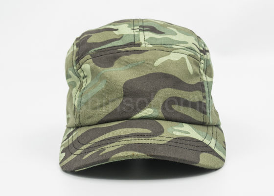 camuflagem militar do tampão do algodão de 5/6 painéis com o prendedor instantâneo do metal