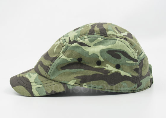 camuflagem militar do tampão do algodão de 5/6 painéis com o prendedor instantâneo do metal