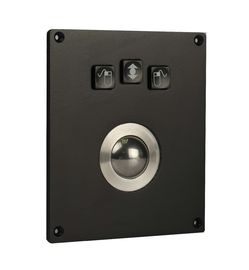 Prova do vândalo do Trackball das forças armadas do preto 25mm com resina fenólico vermelha Mechnical