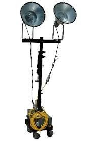 torre clara diesel de 2*150w MH Ip54 para a indústria militar/espaço aéreo/eletricidade