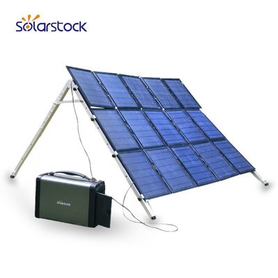 Sistema das energias solares da emergência da energia alternativa para home/exterior