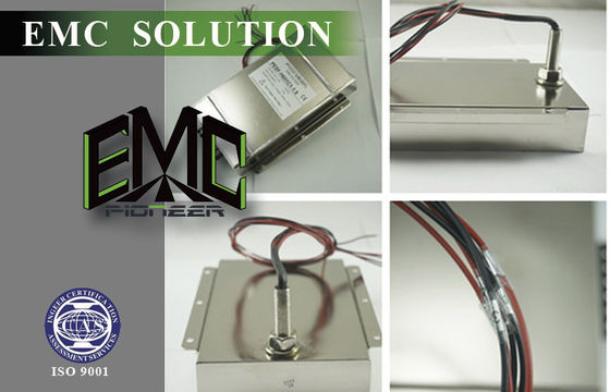 Filtro protegido compatibilidade electrónica do cerco, filtros de linha eléctrica do elevado desempenho