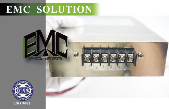 Filtro protegido compatibilidade electrónica do cerco, filtros de linha eléctrica do elevado desempenho