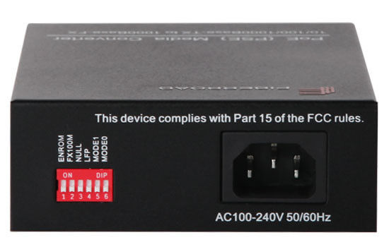 Poder multimodo sobre a proteção atual industrial do conversor dos meios dos ethernet PSE sobre -