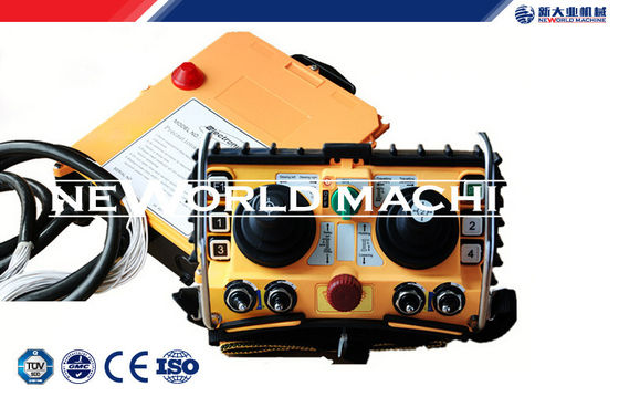 A C.C. 12v F24-60 da C.A. suspendeu o rádio do guindaste aéreo do guindaste do controle do manche das peças da plataforma