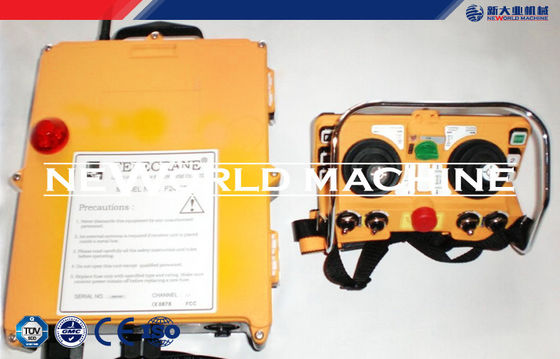 A C.C. 12v F24-60 da C.A. suspendeu o rádio do guindaste aéreo do guindaste do controle do manche das peças da plataforma