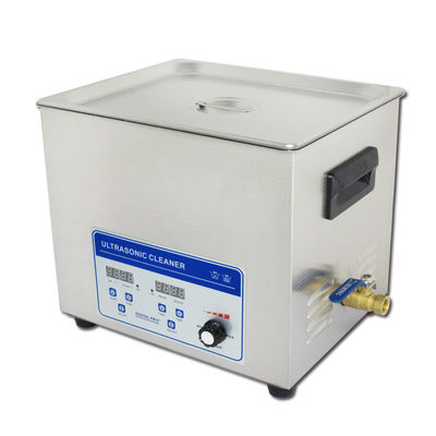 Remoção ultra-sônica do óleo do hardware do líquido de limpeza 10liter de Benchtop do poder ajustável