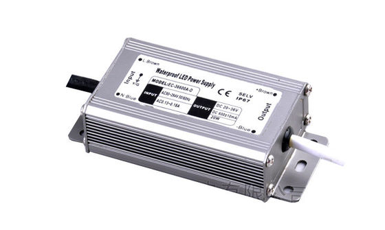 IP67 900mA escolhem o motorista constante 30W do diodo emissor de luz da corrente da saída, motorista impermeável do diodo emissor de luz da C.C. 20V