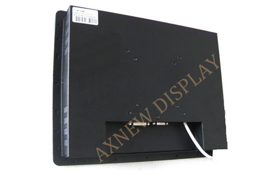 Parede alta da definição que monta 15" moldura dianteira industrial do monitor IP65 do LCD do toque do IR