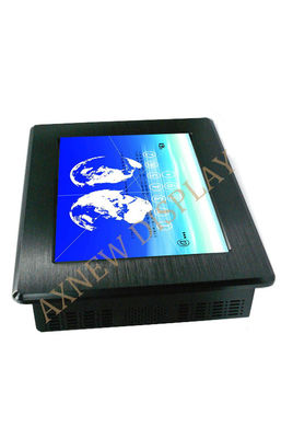Parede alta da definição que monta 15" moldura dianteira industrial do monitor IP65 do LCD do toque do IR