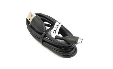 Conversor do adaptador do carregador do curso do OEM 5V 2A USB para o telemóvel de HTC, cor preta
