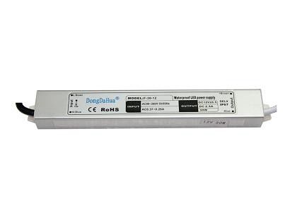 a C.C. 30W de 2500mA 12 V Waterproof a fonte de alimentação EPA8270C do diodo emissor de luz motorista/IP68 do diodo emissor de luz